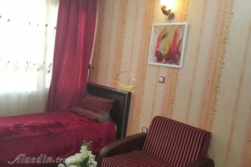 Single room of four star Darband Hotel in Mehdishahr| Alaedin Travel