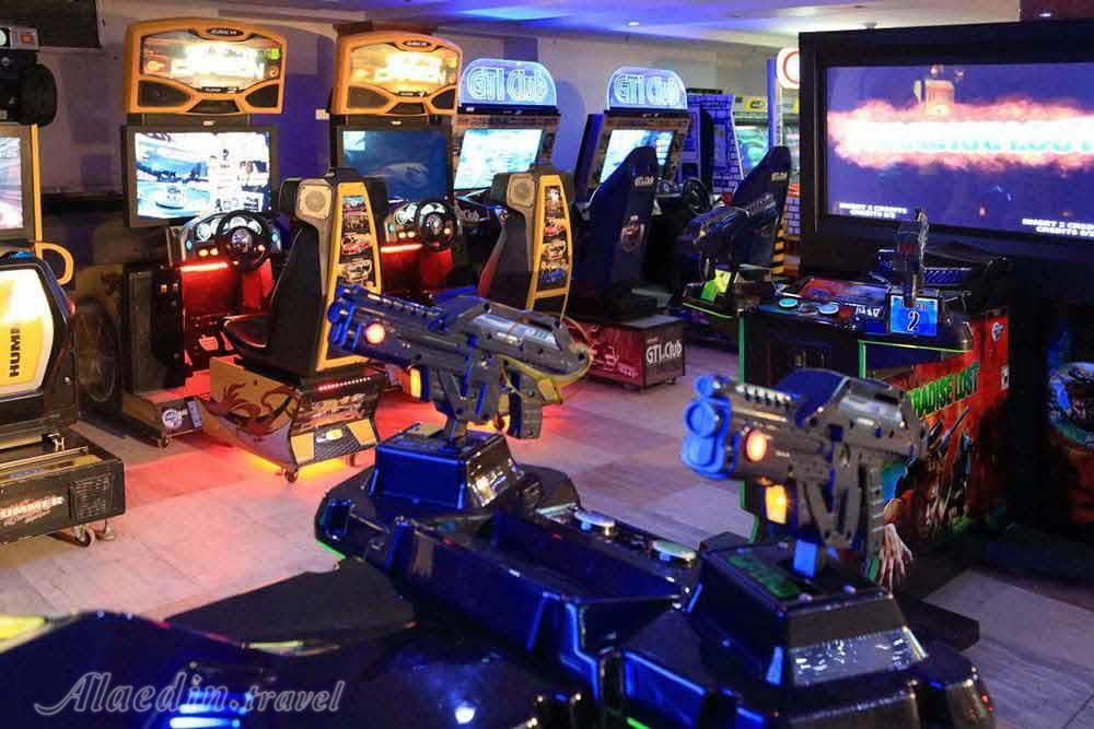 Gaming center of four star Narenjestan Hotel in Noor| Alaedin Travel