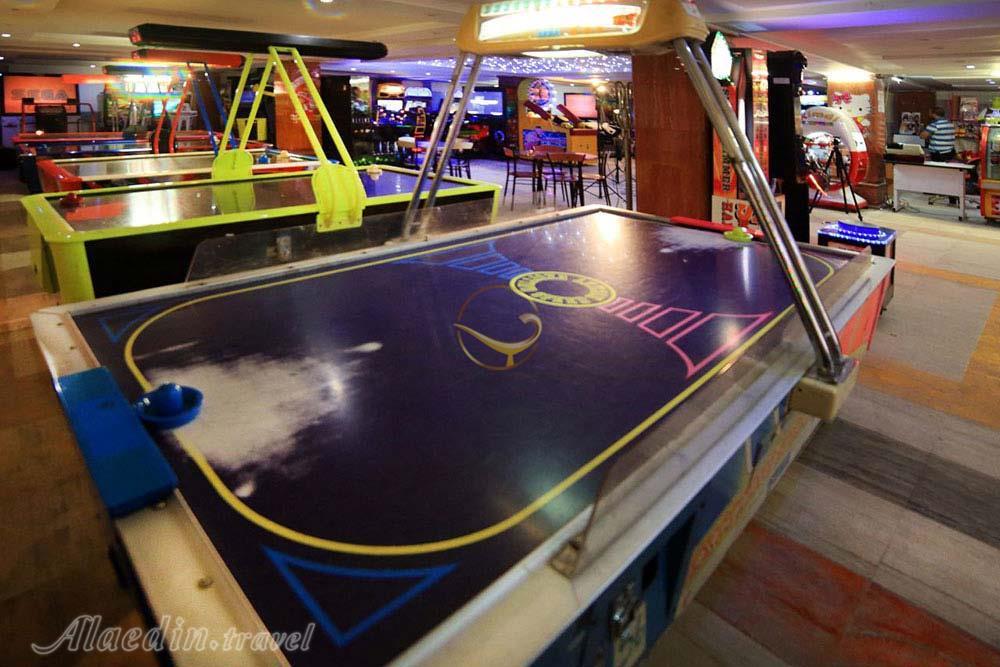 Gaming center of four star Narenjestan Hotel in Noor| Alaedin Travel