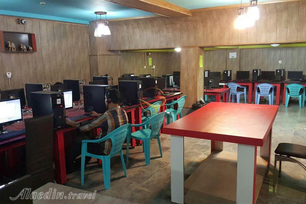 Internet cafe of three star Sama 1 Apartment Hotel in Qeshm| Alaedin Travel