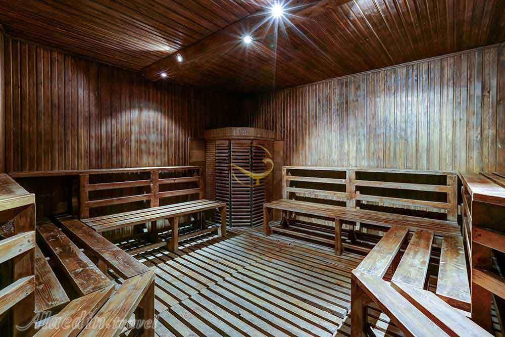 Sauna of four star International Hotel in Qom| Alaedin Travel