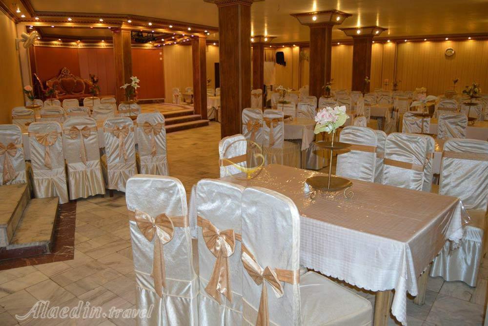 Banquet hall of Rose apartment Hotel in Qom| Alaedin Travel