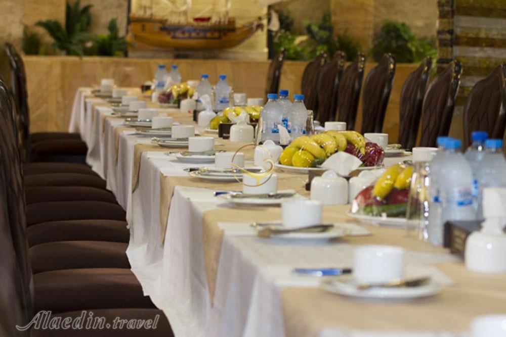 Banquet hall of five star Shabestan Hotel in Rasht| Alaedin Travel