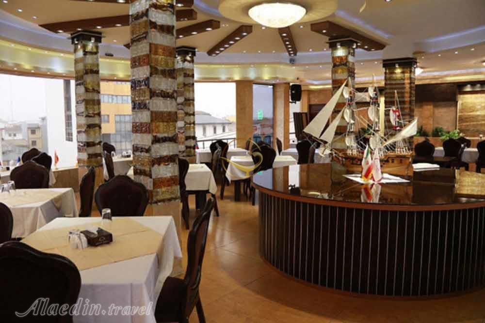 Restaurant of five star Shabestan Hotel in Rasht| Alaedin Travel