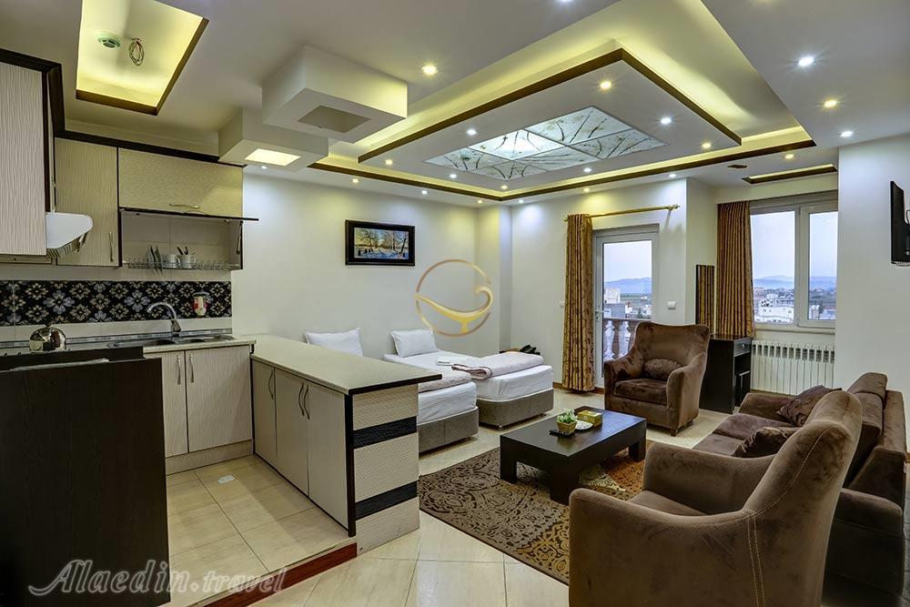 One-bedroom Apartment of four star Pedram Apartment Hotel in Sareyn| Alaedin Travel