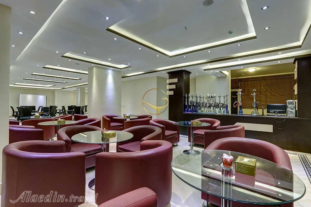 Coffee shop of four star Pedram Apartment Hotel in Sareyn| Alaedin Travel