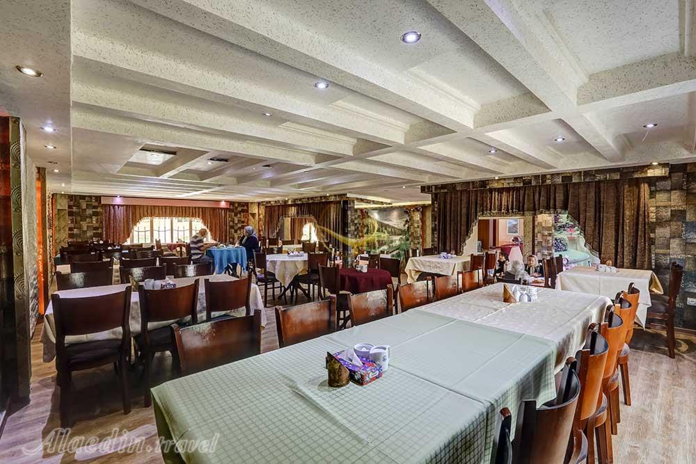 Restaurant of four star Rezvan Apartment Hotel in Sareyn| Alaedin Travel