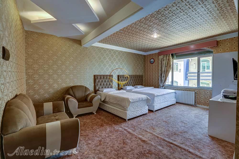 Triple room of four star Rezvan Apartment Hotel in Sareyn| Alaedin Travel