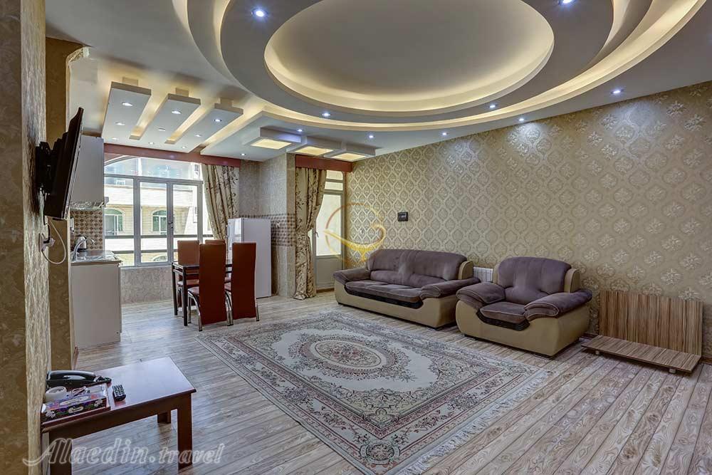 Royal room of four star Rezvan Apartment Hotel in Sareyn| Alaedin Travel