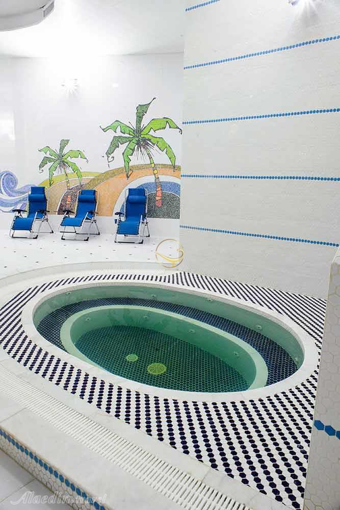 Jacuzzi of four star Badeleh Hotel in Sari| Alaedin Travel