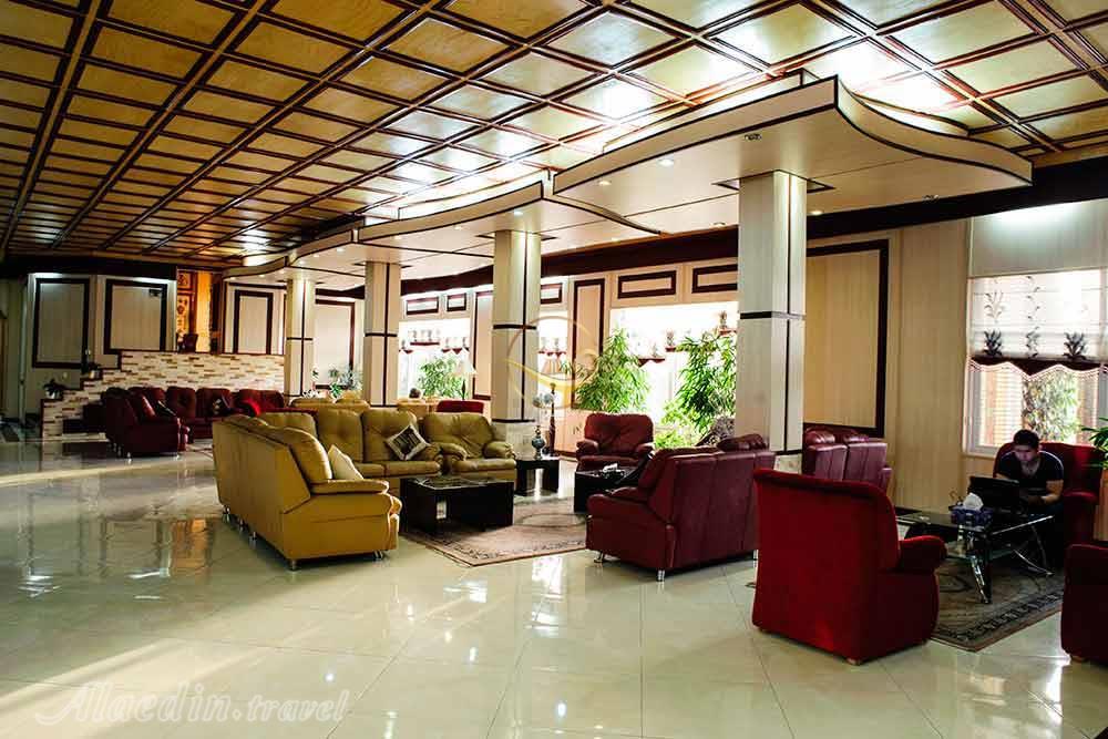 Lobby of four star Badeleh Hotel in Sari| Alaedin Travel