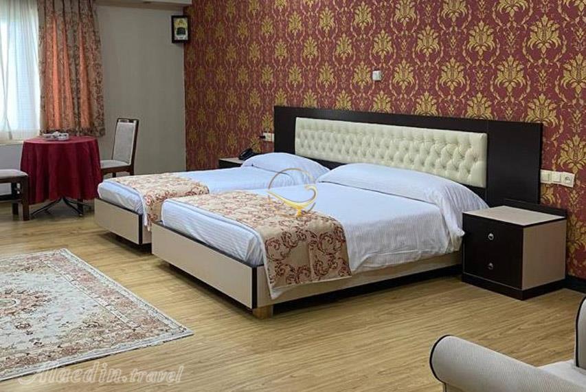 room of four star Badeleh Hotel in Sari| Alaedin Travel