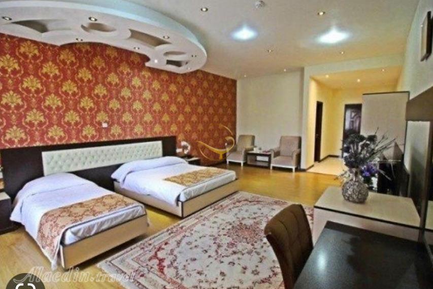 room of four star Badeleh Hotel in Sari| Alaedin Travel