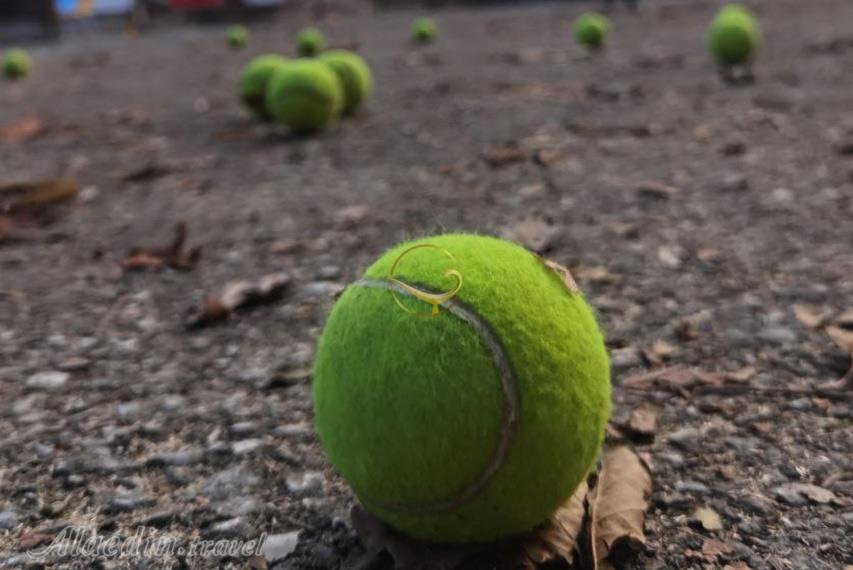 Tennis Court of  four star Salar dareh Hotel in Sari| Alaedin Travel