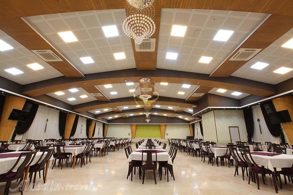 Banquet hall of five star Gootkemall Hotel in Semnan| Alaedin Travel