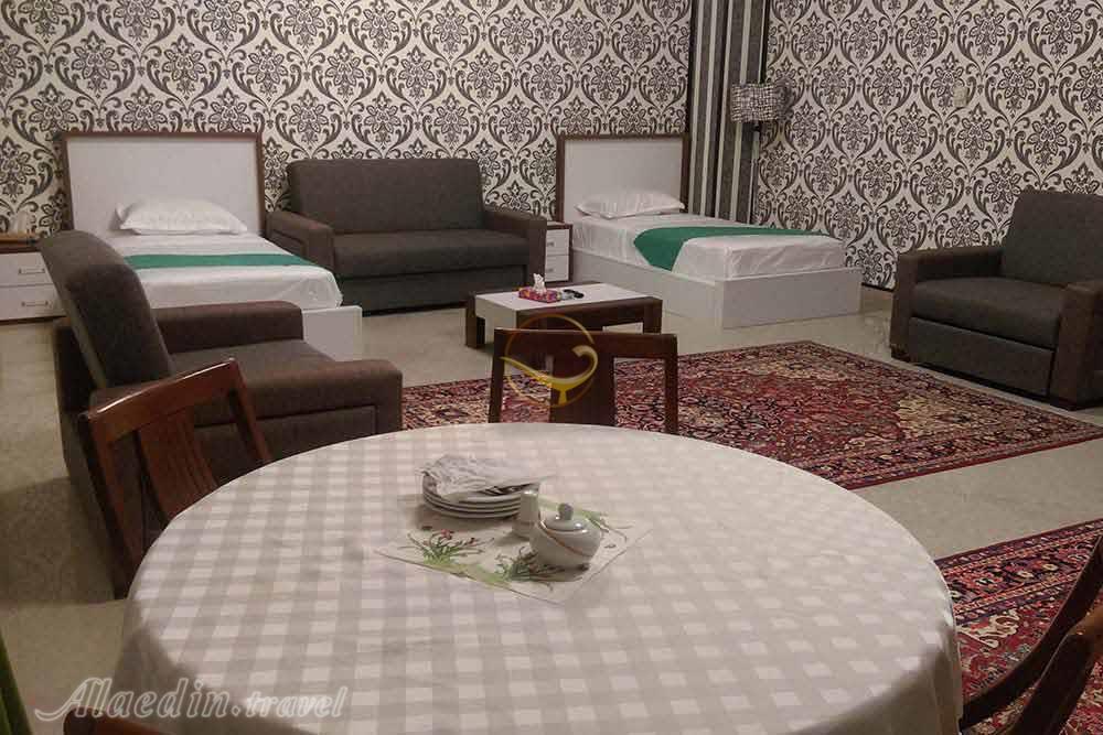 Twin room of five star Gootkemall Hotel in Semnan| Alaedin Travel