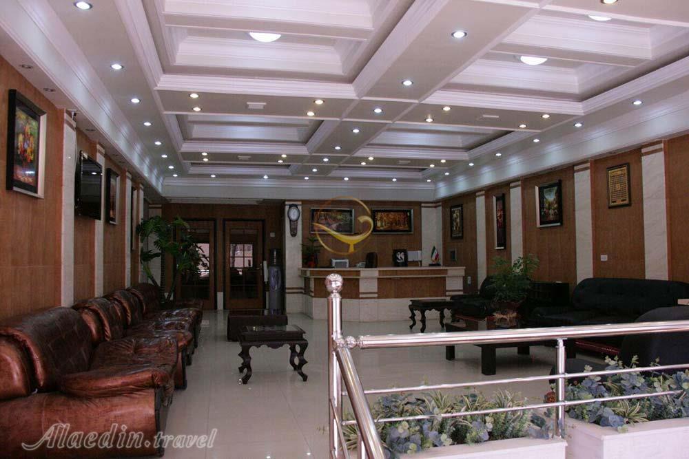 Lobby of three star Damon Apartment Hotel in Shahrekord| Alaedin Travel