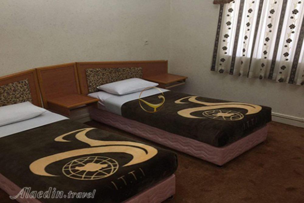 Twin room of Tourist Hotel in Shahrud| Alaedin Travel