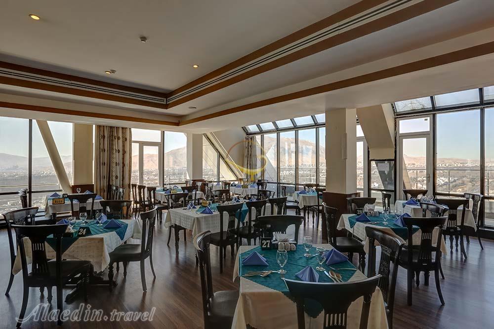 Restaurant of five star Chamran Grand Hotel in Shiraz| Alaedin Travel