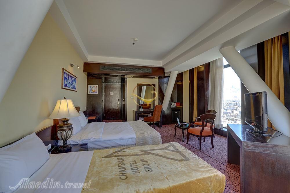 Triple room of five star Chamran Grand Hotel in Shiraz| Alaedin Travel