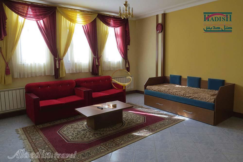 Living room of three star Hadish Apartment Hotel in Shiraz| Alaedin Travel