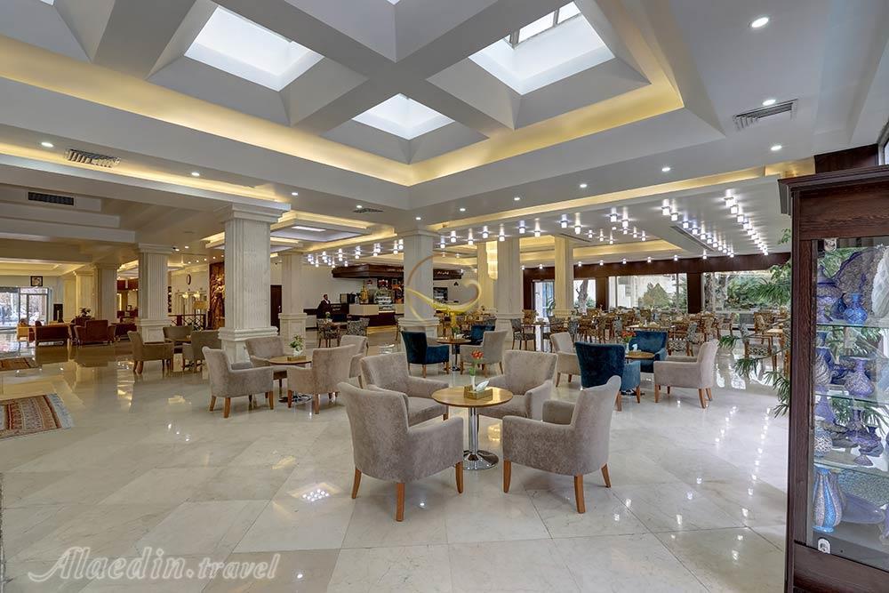 Coffee shop of five star Homa Hotel in Shiraz| Alaedin Travel