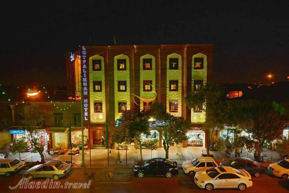 Facade of Lotfali Khan Hotel in Shiraz| Alaedin Travel