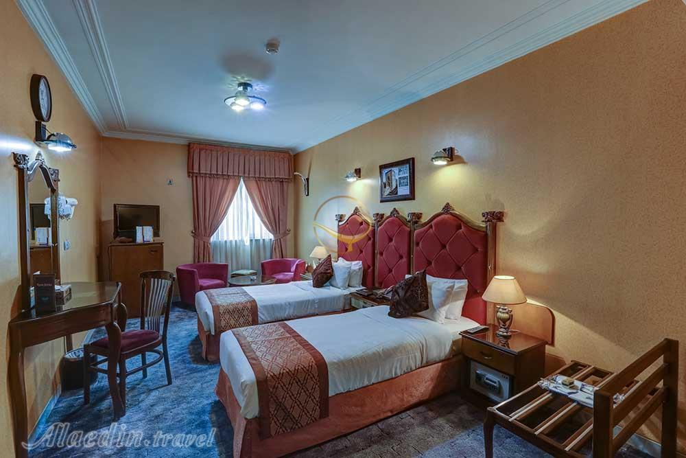 Twin room of five star Persepolis International Hotel in Shiraz| Alaedin Travel