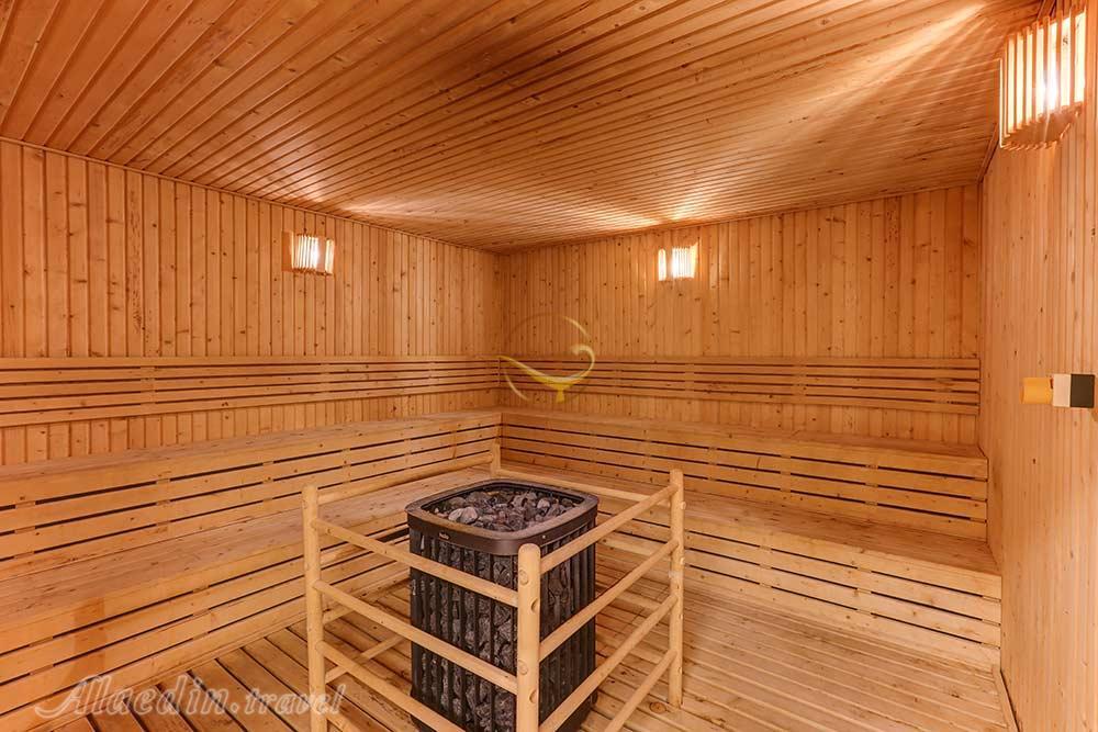 Sauna of five star Kaya Laleh Park Hotel in Tabriz| Alaedin Travel