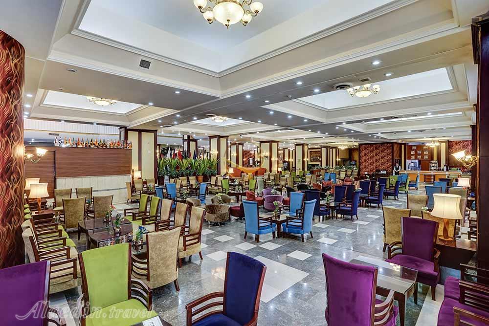 Coffee shop of five star Shahryar-International-Hotel in Tabriz| Alaedin Travel