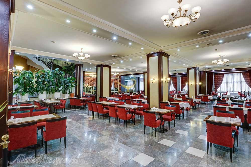 Restaurant of five star Shahryar-International-Hotel in Tabriz| Alaedin Travel