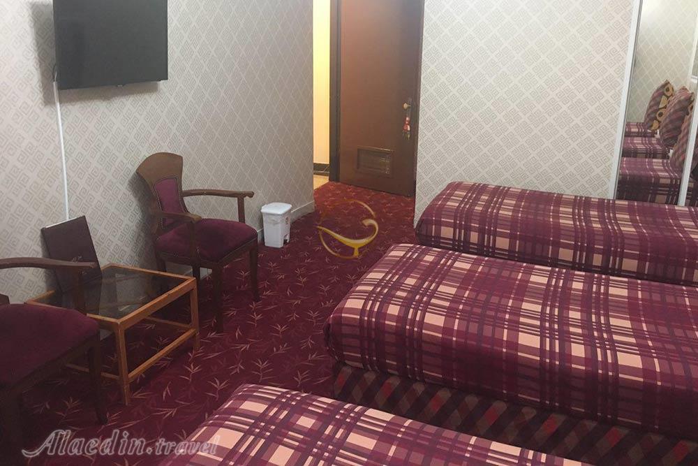 Triple room of Azadi Hotel in Tehran| Alaedin Travel