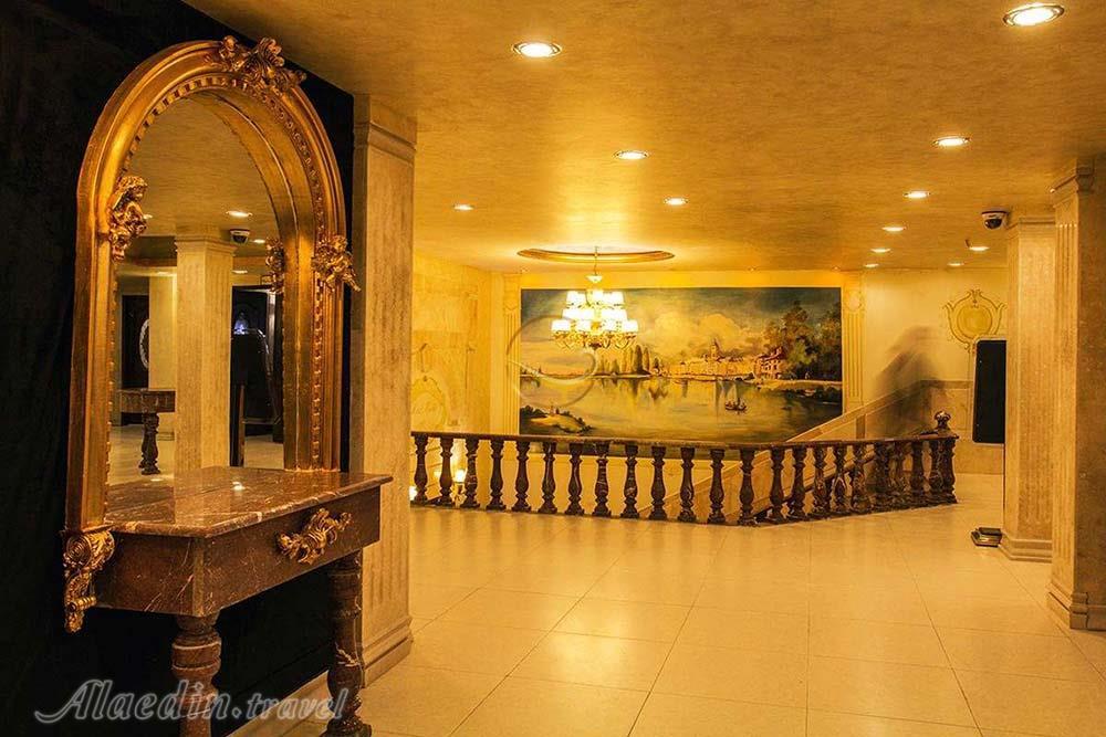 Corridor of three star Marlik Hotel in Tehran| Alaedin Travel