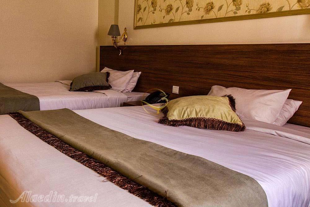 Twin room of three star Marlik Hotel in Tehran| Alaedin Travel