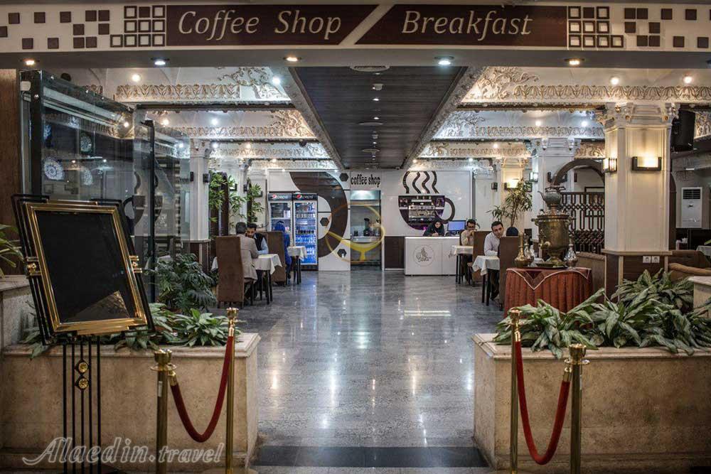 Coffee Shop of three star Shahr Hotel in Tehran| Alaedin Travel