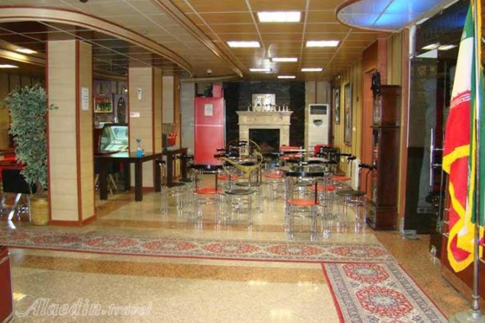 Coffee shop of Shahriyar Hotel in Tehran| Alaedin Travel