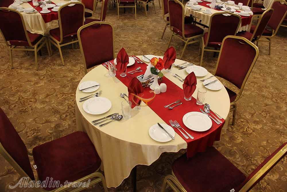 Banquet hall of three star Varzesh Hotel in Tehran| Alaedin Travel