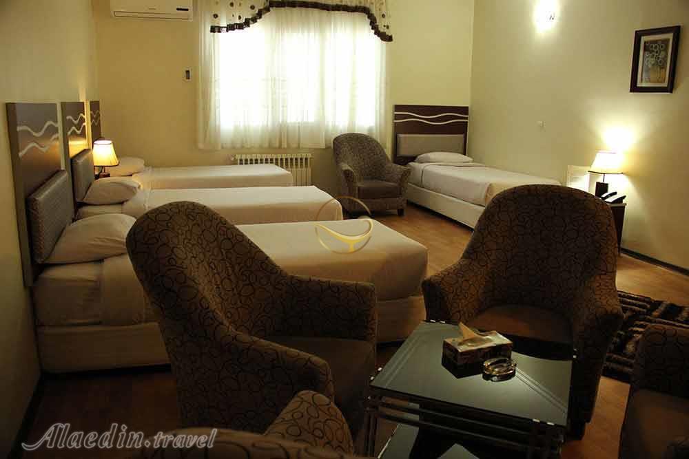 Quad room of three star Varzesh Hotel in Tehran| Alaedin Travel