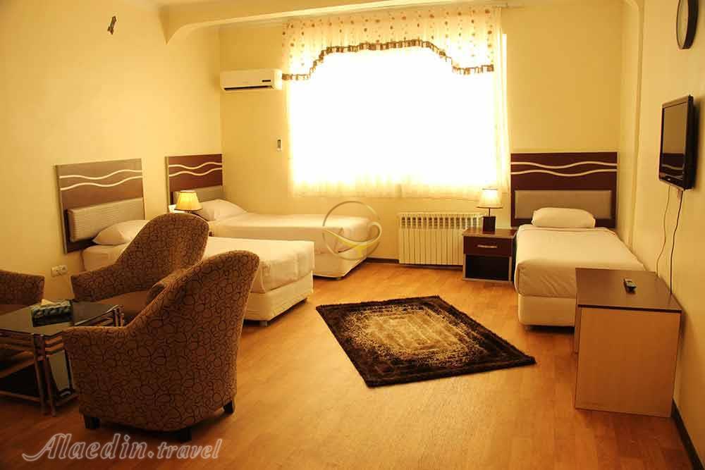 Triple room of three star Varzesh Hotel in Tehran| Alaedin Travel