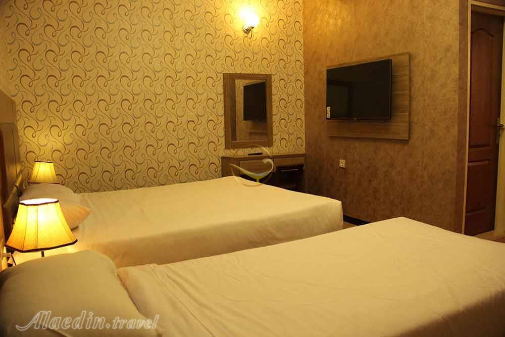 Twin room of three star Varzesh Hotel in Tehran| Alaedin Travel