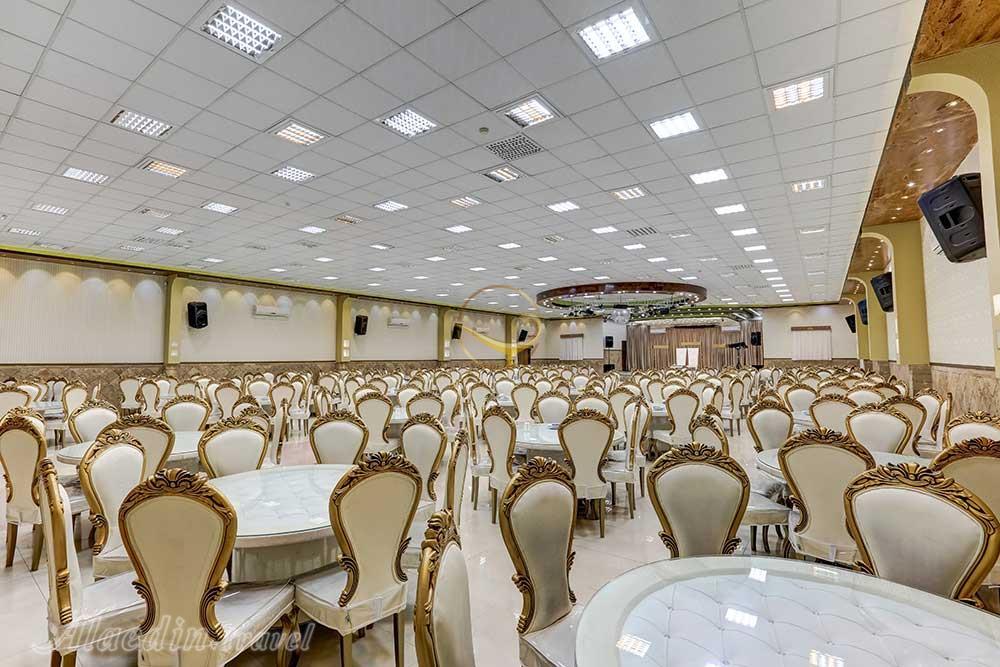 Banquet hall of four star Rah-o Ma Hotel in Yazd| Alaedin Travel