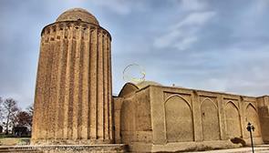 Kashaneh Tower and Jame Mosque in Bastam