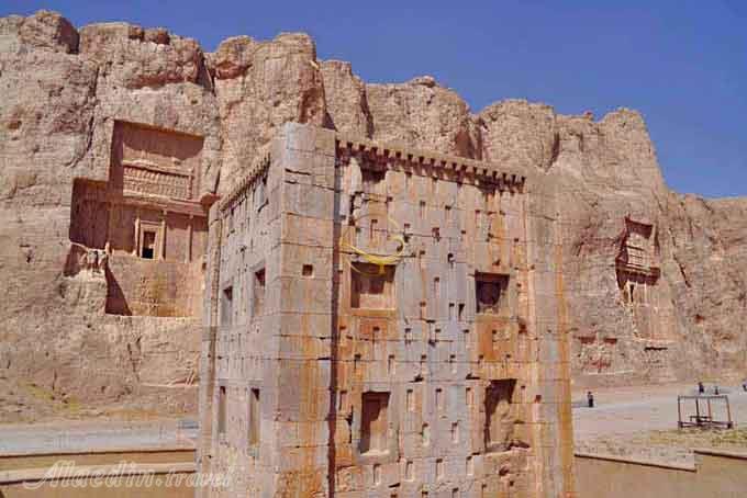 Ka'ba-ye Zartosht in Marvdasht