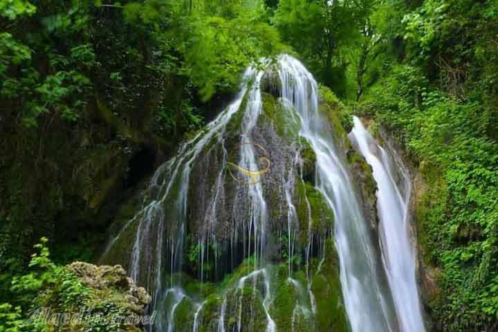 آبشار کبودوال در علی آباد کتول