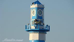 Anzali Minaret or Clock Tower in Bandar-e Anzali