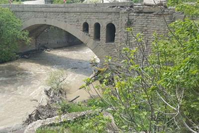 Zoghal Bridge in Chalus