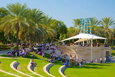 پارک زعبیل در دبی - امارات متحده عربی