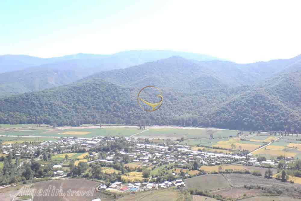 Agh Ghamish Plain in Galikash