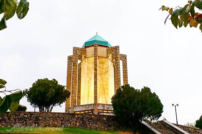 Mausoleum of Baba Taher in Hamadan