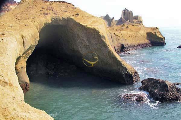 Sea Caves in Hormuz Island